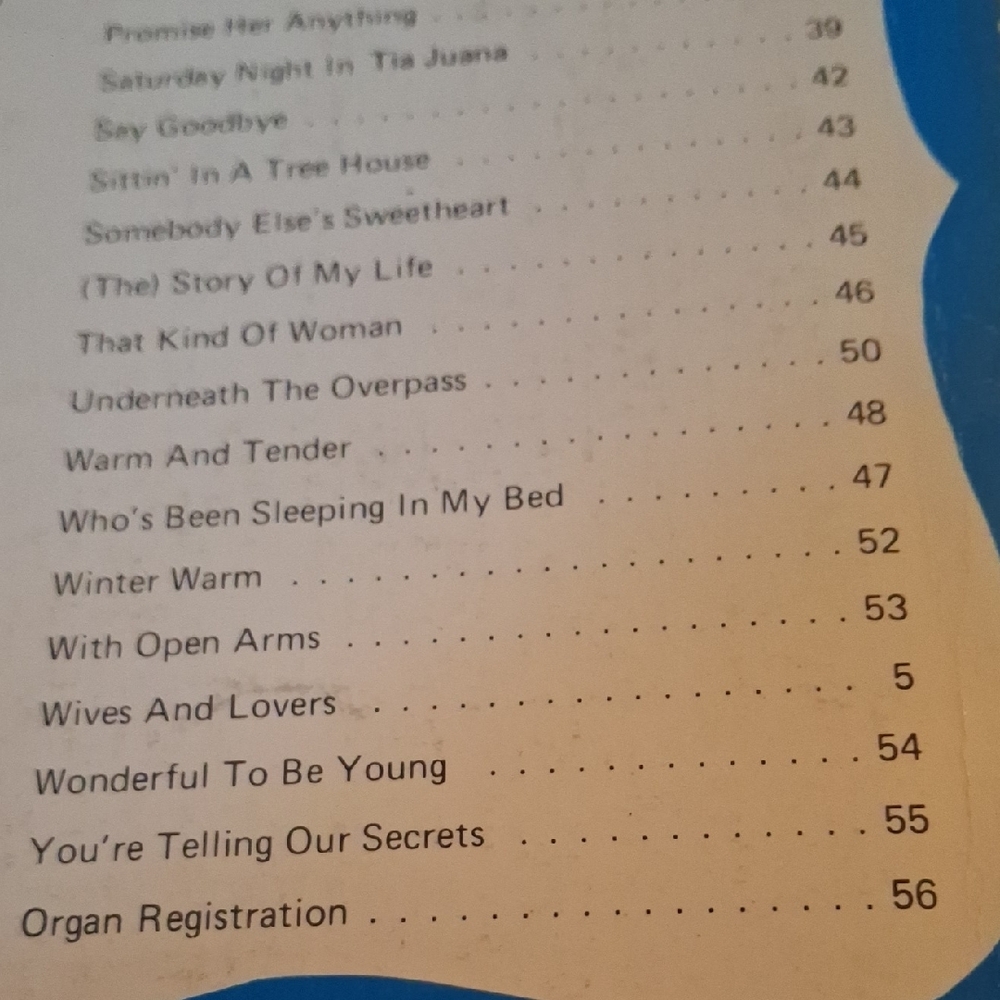 Famous Songs By Bacharach And David Vocal/Piano/Organ Songbook - Picture 8 of 9